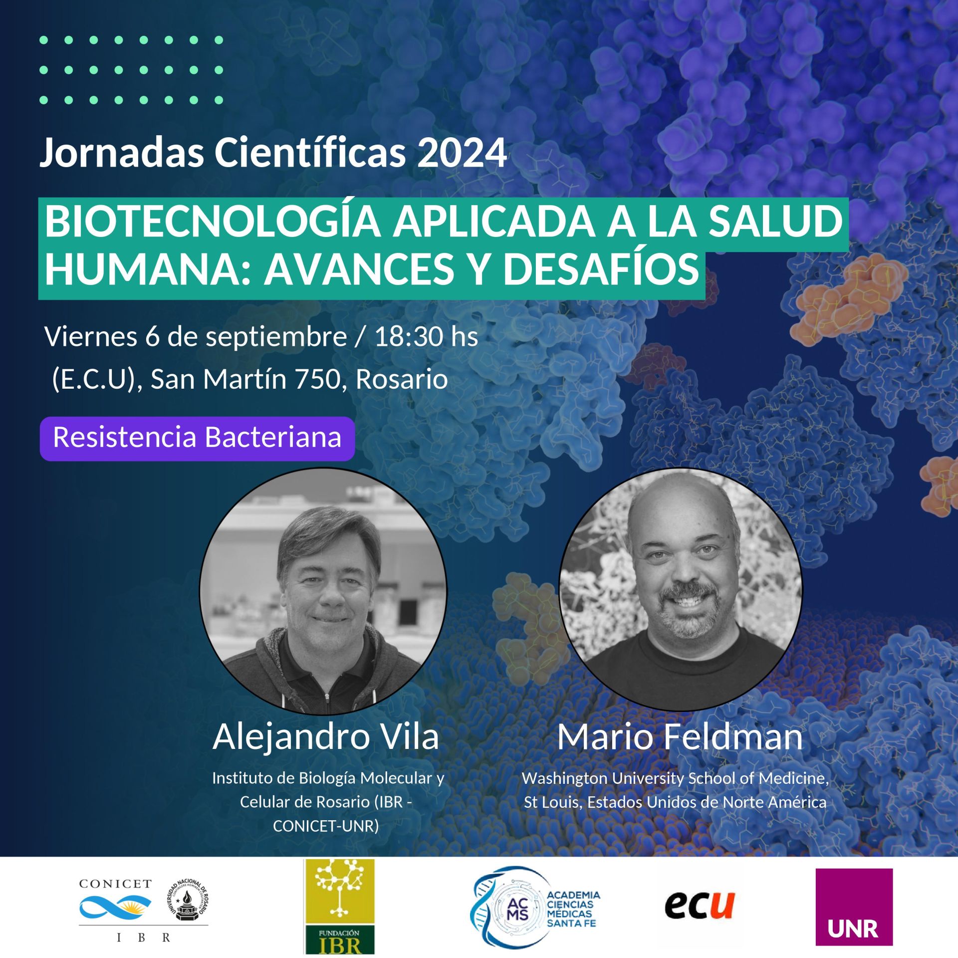 Jornadas Científicas: Biotecnología Aplicada a la Salud Humana: Avances y Desafíos