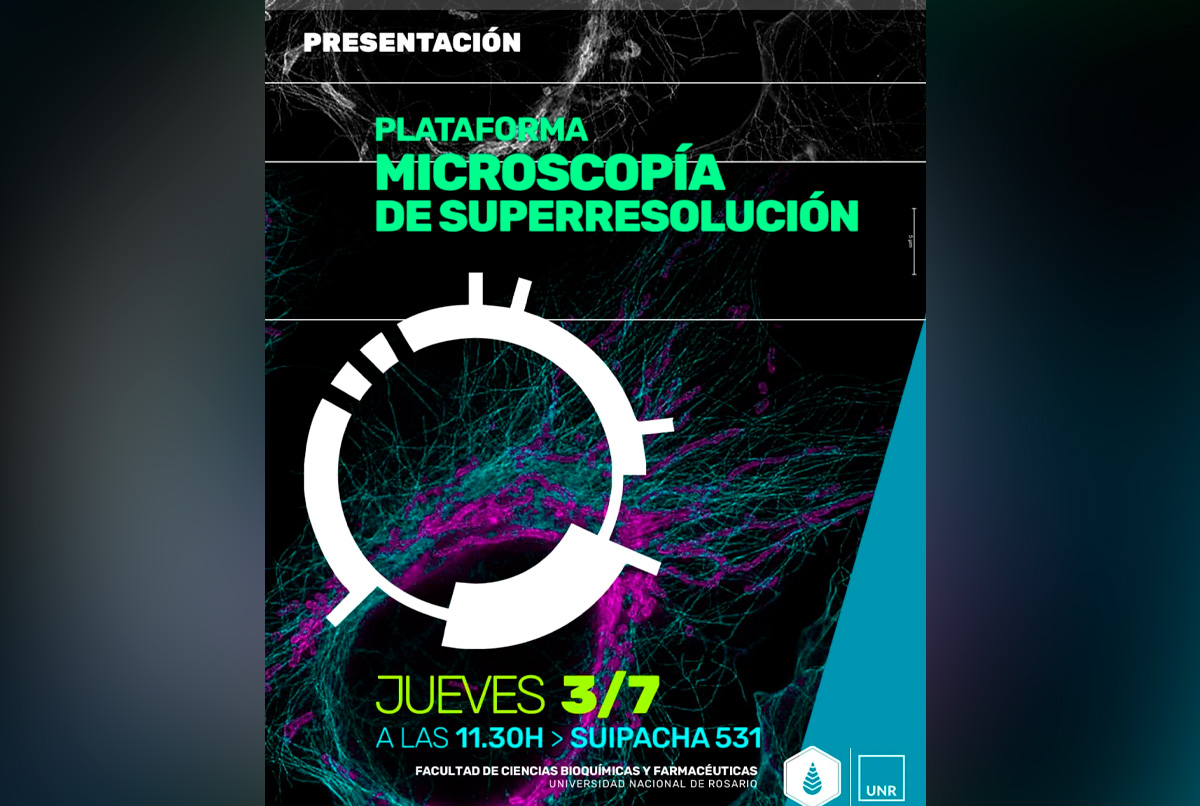 Presentación de la plataforma Microscopía de Superresolución
